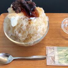 数量限定かき氷