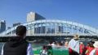 隅田川に架かる橋の一つ