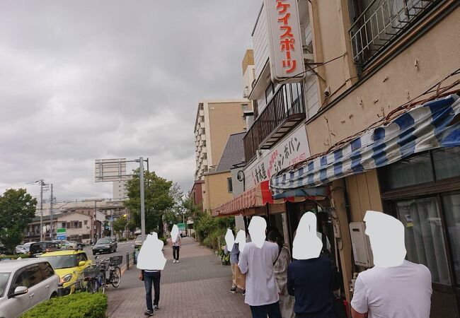 コッペパンが大変人気のお店