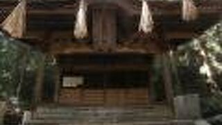 旧中山道贄川宿にあります