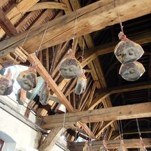 ぶら下がっているのがガンダハム