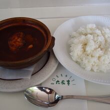 六花亭のビーフシチュー