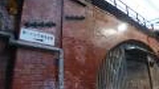 龍閑橋架道橋と本銀町架道橋の間の高架橋