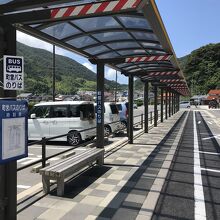 西ノ島町営バス停「隠岐汽船」