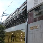 ガード下も魅力のレトロな高架橋