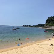 離島の海水浴場