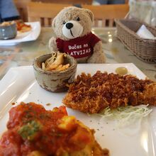 週替わりランチ(メインの肉＋魚)