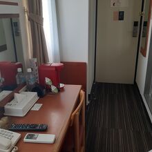 …多少古びたデザインで圧迫感があるお部屋だったのは残念。