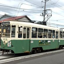 800形オリジナルカラーはこの812号だけ