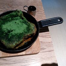 「抹茶のフレンチトースト」