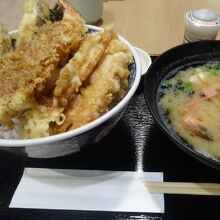 海老天丼 こし