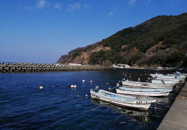 神子地区の民宿に宿泊