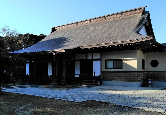 江戸時代に北総の干拓事業に貢献した鉄牛禅師のお寺