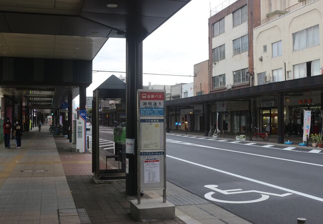 会津若松市のメインロード