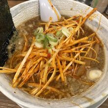 辛ねぎとんこつ醤油