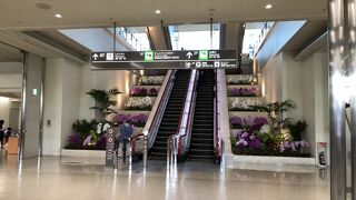 夕日がきれいに見える空港