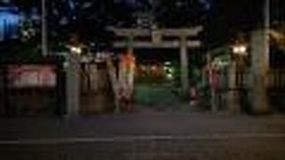 9月下旬の夕暮れ時に訪問