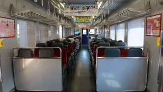 自然の中を走る