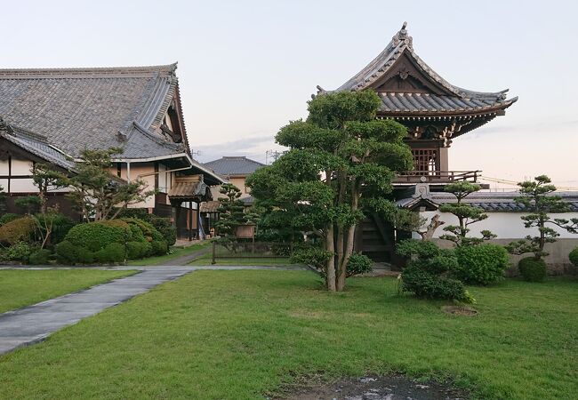 戦国時代に徳川家康が創建した、岡崎市に立地のお寺