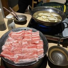 豚しゃぶしゃぶ