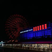 残念ながら　イルミネーション　終了後…