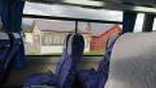 新得駅と幾寅駅の間を代行バスで往復