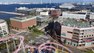 みなとみらい地区にある遊園地
