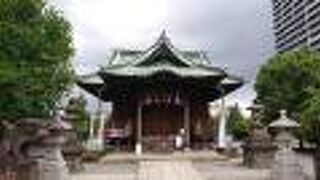 とてもきれいな境内です。