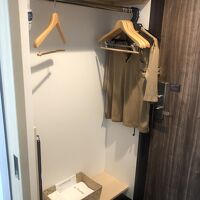 洗面の後ろはクローゼット