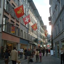 ルツェルンの街並み