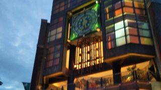 夜のライトアップ