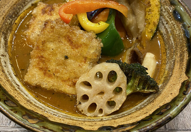 野菜たっぷりスープカレー