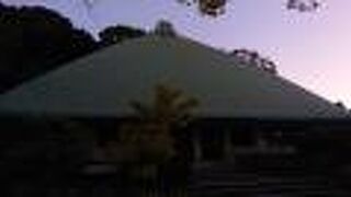 9月の夕暮れ時に訪問