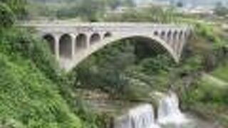 水道本管の橋になりました