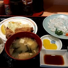 定番のふくふく定食