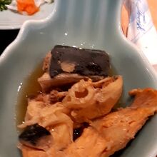 魚の煮つけ