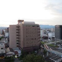 部屋からの眺め　堀川五条交差点