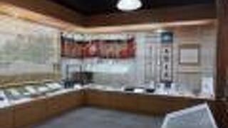 銀山の歴史を語る資料が多数展示されています。