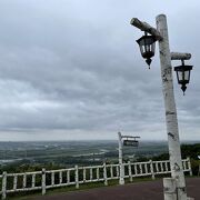 十勝川温泉街から近い眺めの良い展望台です！