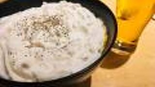 白いカレーうどん