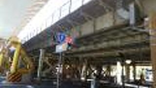 鉄道ファンには楽しい架道橋