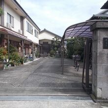 入り口の様子です。