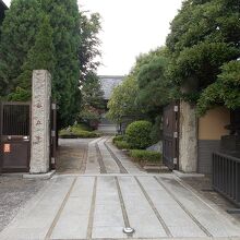 入り口の様子です。