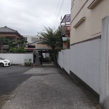 入り口の様子です。