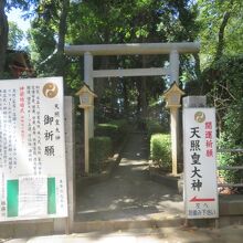 動物公園からの入口