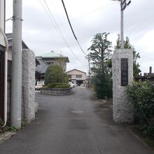 入り口の様子です。