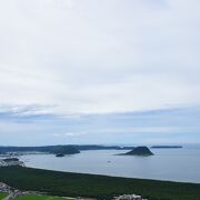 虹の松原や海を一望できる絶景スポット