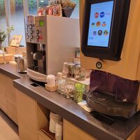 ドリンクサーバーでドリンクが飲めました