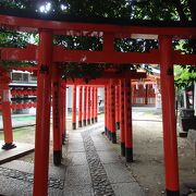 渋谷散策で豊栄稲荷神社に行きました