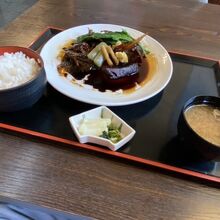 金目鯛煮付け定食